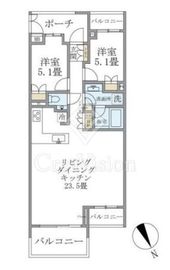 目白ガーデンヒルズ 5階 間取り図