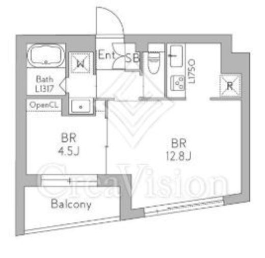 グランデュオ代沢5 (Gran Duo Daizawa5) 102 間取り図