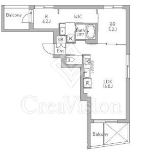グランデュオ代沢5 (Gran Duo Daizawa5) 303 間取り図