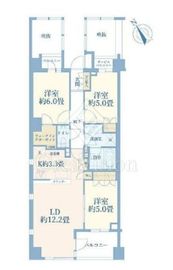 ザ・パークハウス上目黒ピアース 3階 間取り図