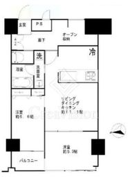 ポセイドンテラス 5階 間取り図