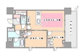 ルジェンテ駒込六義園リビオレゾン 13階 間取り図