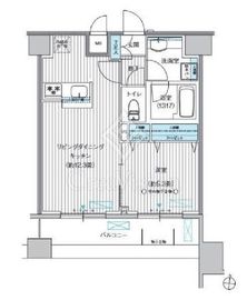 パークスリー高円寺 2階 間取り図