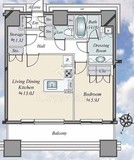 カテリーナ三田タワースイート イーストアーク 27階 間取り図