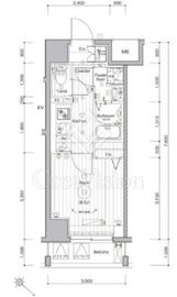 グランヴァン横濱クレストシティ 5階 間取り図