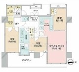 ワールドシティタワーズ アクアタワー 25階 間取り図