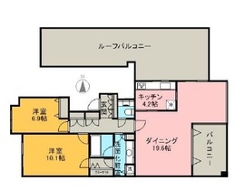 パークハウス麻布霞町 3階 間取り図