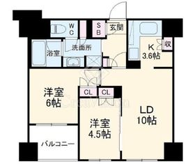 ベリスタ横浜 7階 間取り図