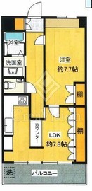 早稲田永谷マンション 5階 間取り図