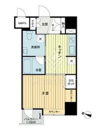 ダイアパレス二番町 4階 間取り図