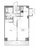 ルーブル代田橋 8階 間取り図