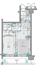 グランド・ガーラ代田橋 7階 間取り図