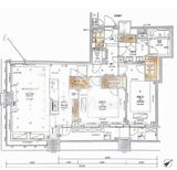 ブリリアタワーズ目黒 32階 間取り図