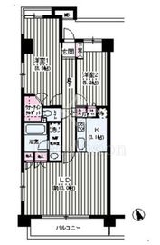 ラヴィーン等々力 201 間取り図