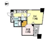 リベラーレ中野 205 間取り図