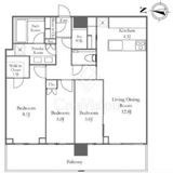 グランドメゾン白金の杜ザ・タワー 22階 間取り図