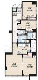 インプルーブ西早稲田 404 間取り図