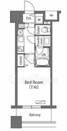 エミリブ練馬 1309 間取り図