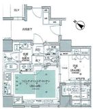 パークハウス大山 2階 間取り図