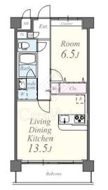 ブルースカイ 104 間取り図
