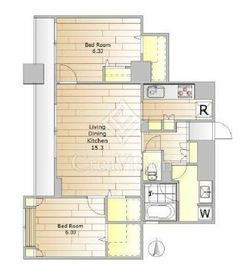 メインステージ両国 10階 間取り図