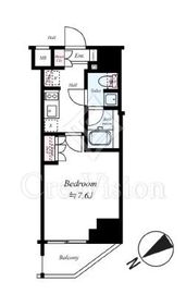 ARCOBALENO KAWASAKI (アルコバレーノ川崎) 409 間取り図