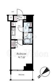 ARCOBALENO KAWASAKI (アルコバレーノ川崎) 407 間取り図