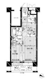 レジデンシャルステート中野富士見町 2階 間取り図