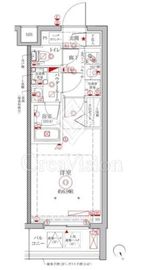 クレイシアIDZ横浜大倉山 1階 間取り図
