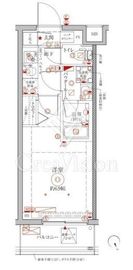 クレイシアIDZ横浜大倉山 1階 間取り図