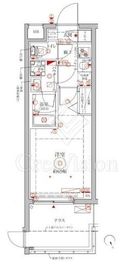 クレイシアIDZ横浜大倉山 1階 間取り図