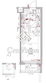 クレイシアIDZ横浜大倉山 2階 間取り図