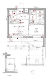クレイシアIDZ横浜大倉山 5階 間取り図