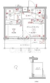 クレイシアIDZ横浜大倉山 5階 間取り図