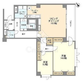 ステラメゾン碑文谷 303 間取り図