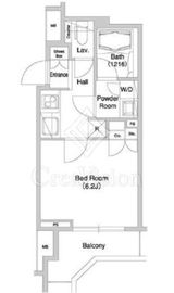グラマシー横濱関内 806 間取り図