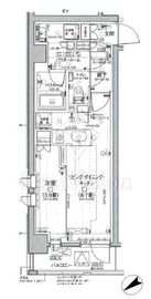 デュオステージ下落合 6階 間取り図
