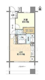 藤和シティホームズ新丸子 11階 間取り図