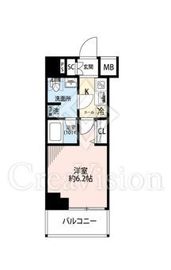 プレール・ドゥーク横濱子安 5階 間取り図