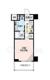 プレール・ドゥーク横濱子安 5階 間取り図