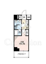 プレール・ドゥーク横濱子安 2階 間取り図