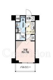 プレール・ドゥーク横濱子安 5階 間取り図