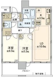 グレーシアタワー二俣川 24階 間取り図