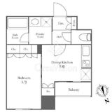 ウエストパークタワー池袋 414 間取り図