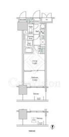 ブルックサイドレジデンス木場 530 間取り図