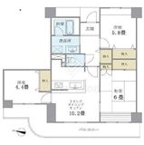 ハイムローゼ 208 間取り図