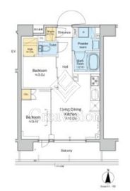 プラウドフラット西蒲田 402 間取り図