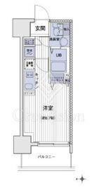 エスティメゾン大島 703 間取り図