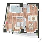 デュオフラッツ板橋大山 1301 間取り図