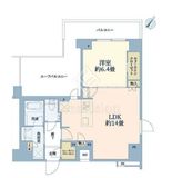 リビオレゾン参宮橋 5階 間取り図